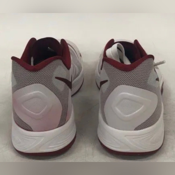 Nike Zoom Hyperfuse White Maroon Low Top Sneakers Size 13.5 New MSRP $140 - Picture 4 of 6